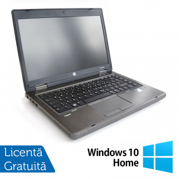 Laptop HP ProBook 6465b, AMD A4-3310MX 2.10GHz, 4GB DDR3, 320GB SATA, DVD-RW + Windows 10 Home, Refurbished AMD
