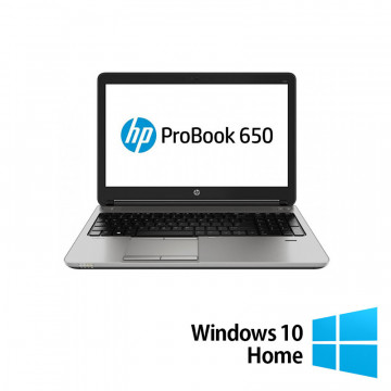 Laptop Refurbished HP ProBook 650 G3, Intel Core i5-7200U 2.50GHz, 8GB DDR4, 256GB SSD, 15.6 Inch, Tastatura Numerica, Webcam + Windows 10 Home Laptopuri Refurbished 1