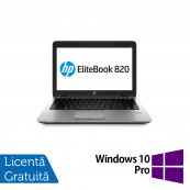Laptop HP Elitebook 820 G2, Intel Core i5-5300U 2.30GHz, 4GB DDR3, 500GB SATA, 12.5 Inch, Webcam + Windows 10 Pro, Refurbished Laptopuri Refurbished