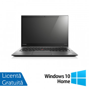 Laptop Lenovo ThinkPad X1 CARBON, Intel Core i7-3667U 2.00GHz, 8GB DDR3, 120GB SSD, 14 Inch + Windows 10 Home, Refurbished Laptopuri Refurbished