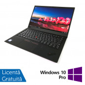 Laptop Refurbished Lenovo ThinkPad X1 CARBON, Intel Core i5-8350U 1.70 - 3.60GHz, 8GB DDR3, 240GB SSD, 14 Inch Full HD, Webcam + Windows 10 Pro Laptopuri Refurbished