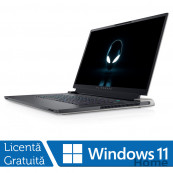 Laptop Nou Dell Alienware x17 R2 Gaming, Intel Core i9-12900H 3.80 - 5.00GHz, 32GB DDR4, 1TB SSD M.2, Nvidia GeForce RTX 3080, 17.3 Inch 4K, 120Hz Refresh Rate + Windows 11 Home Laptopuri