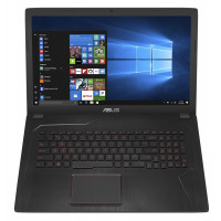 Laptop Second Hand Asus FX553V, Intel Core i7-7700HQ 2.80-3.80GHz, 16GB DDR4, 256GB SSD + 1TB HDD, GeForce GTX 1050 2GB GDDR5, 15.6 Inch Full HD, Webcam