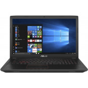 Laptop Second Hand Asus FX553V, Intel Core i7-7700HQ 2.80-3.80GHz, 16GB DDR4, 256GB SSD + 1TB HDD, GeForce GTX 1050 2GB GDDR5, 15.6 Inch Full HD, Webcam Laptopuri Second Hand