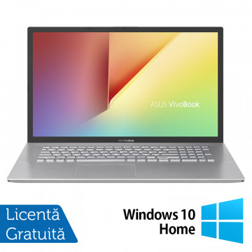 Laptop Nou Asus VivoBook M712DA-WH34, AMD Ryzen 3 3250U 2.60-3.50GHz, 8GB DDR4, 256GB SSD, 17.3 Inch Full HD, Bluetooth, Webcam, Tastatura Numerica + Windows 10 Home Laptopuri Noi