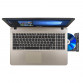 Laptop Asus X540S, Intel Celeron N3050 1.60-2.16GHz, 4GB DDR3, 500GB SATA, DVD-RW, 15.6 Inch, Webcam, Tastatura Numerica, Second Hand Laptopuri Second Hand