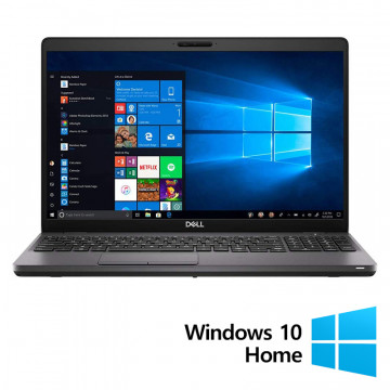 Laptop Refurbished Dell Latitude 5500, Intel Core i5-8365U 1.60 - 4.10GHz, 16GB DDR4, 512GB SSD, 15.6 Inch, Webcam, Tastatura Numerica + Windows 10 Home Laptopuri Refurbished 1