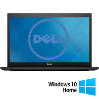 Laptop Refurbished DELL Latitude 7480, Intel Core i5-6300U 2.40 - 3.00GHz, 8GB DDR4, 256GB SSD, 14 Inch HD, Webcam + Windows 10 Home