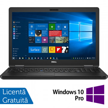 Laptop Refurbished Dell Latitude 5590, Intel Core i5-7300U 2.60GHz, 8GB DDR4, 256GB SSD M.2, 15.6 Inch, Webcam, Tastatura Numerica + Windows 10 Pro Laptopuri Refurbished 1