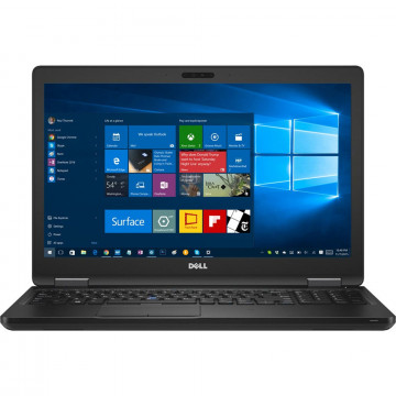 Laptop Second Hand Dell Latitude 5580, Intel Core i5-7200U 2.50GHz, 8GB DDR4, 256GB SSD M.2, 15.6 Inch Full HD, Tastatura Numerica, Grad A- Laptopuri Ieftine 1