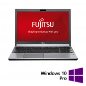 Laptop Refurbished FUJITSU SIEMENS Lifebook E756, Intel Core i5-6200U 2.30GHz, 16GB DDR4, 256GB SSD, 15.6 Inch Full HD, Webcam, Tastatura Numerica + Windows 10 Pro