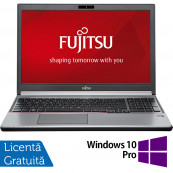 Laptop Refurbished FUJITSU SIEMENS Lifebook E756, Intel Core i3-6100U 2.30GHz, 8GB DDR4, 120GB SSD, 15.6 Inch HD, Webcam, Tastatura Numerica + Windows 10 Pro
