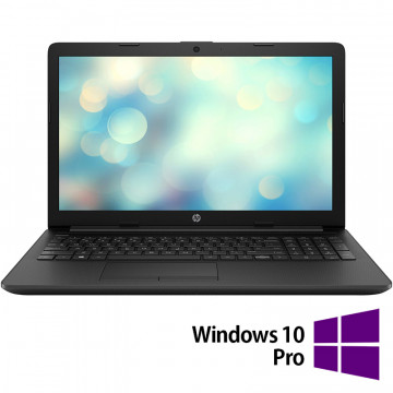 Laptop Refurbished HP 15-da0361ng, Intel Celeron N4000 1.10 - 2.60, 4GB DDR4, 256GB SSD, Webcam, 15.6 Inch HD, Tastatura Numerica + Windows 10 Pro Laptopuri Refurbished 1