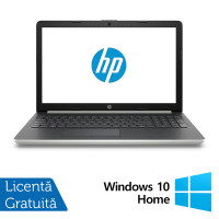 Laptop Refurbished HP 15-da0361ng, Intel Celeron N4000 1.10 - 2.60, 4GB DDR4, 256GB SSD, Webcam, 15.6 Inch HD, Tastatura Numerica + Windows 10 Home