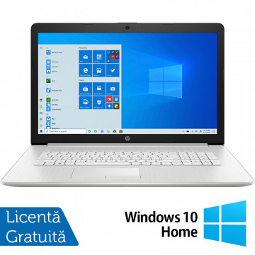 Laptop Nou HP 17-BY3053cl, Intel Core i5 Gen 10 i5-1035G1 1.00-3.60GHz, 12GB DDR4, 1TB SATA, DVD-RW, 17.3 Inch IPS Full HD, Webcam, Tastatura Numerica Iluminata + Windows 10 Home Laptopuri Noi