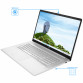 Laptop Nou HP 17-CN0, Intel Core i7-1165G7 1.20-4.70GHz, 8GB DDR4, 1TB HDD, 17.3 Inch HD+ TouchScreen, Windows 11 Home, Natural Silver Laptopuri