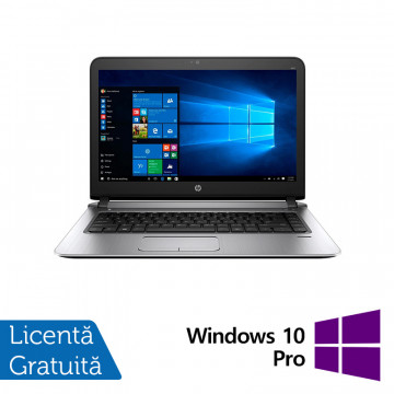 Laptop Refurbished HP ProBook 440 G3, Intel Core i3-6100U 2.30GHz, 8GB DDR3, 256GB SSD, 14 Inch Full HD, Webcam + Windows 10 Pro Laptopuri Refurbished 1