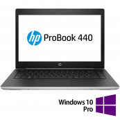 Laptop Refurbished HP ProBook 440 G5, Intel Core i5-8250U 1.60GHz, 8GB DDR4, 256GB SSD, 14 Inch Full HD, Webcam + Windows 10 Pro Laptopuri Refurbished