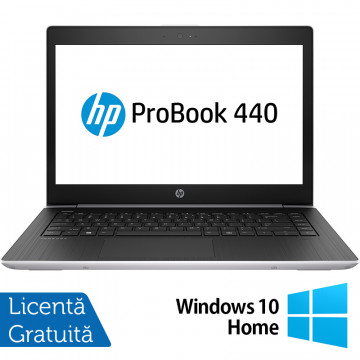Laptop Refurbished HP ProBook 440 G5, Intel Core i5-8250U 1.60GHz, 8GB DDR4, 256GB SSD, 14 Inch Full HD, Webcam + Windows 10 Home Laptopuri Refurbished 1