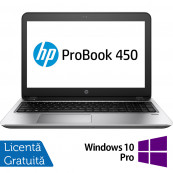 Laptopuri Refurbished - Laptop Refurbished HP ProBook 450 G4, Intel Core i3-7100U 2.40GHz, 8GB DDR4, 128GB SSD, 15.6 Inch Full HD, Webcam, Tastatura Numerica + Windows 10 Pro, Laptopuri Laptopuri Refurbished