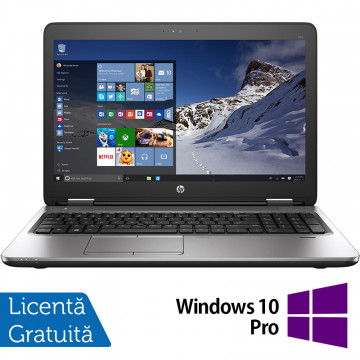 Laptop HP ProBook 650 G2, Intel Core i5-6200U 2.30GHz, 8GB DDR4, 240GB SSD, 15.6 Inch, Tastatura Numerica + Windows 10 Pro, Refurbished Laptopuri Refurbished 1