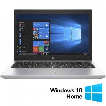 Laptop Refurbished HP ProBook 650 G4, Intel Core i5-7300U 2.60 - 3.50GHz, 8GB DDR4, 256GB SSD, 15.6 Inch HD, Webcam + Windows 10 Home Laptopuri Refurbished 1