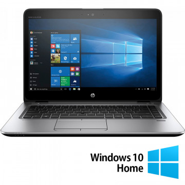 Laptop Refurbished HP EliteBook 840 G4, Intel Core i7-7600U 2.80GHz, 8GB DDR4, 512GB SSD, 14 Inch Full HD, Webcam + Windows 10 Home Laptopuri Refurbished