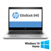 Laptop Refurbished HP EliteBook 840 G5, Intel Core i7-8650U 1.90 - 4.20GHz, 16GB DDR4, 512GB SSD M.2, 14 Inch Full HD, Webcam + Windows 10 Home Laptopuri Refurbished