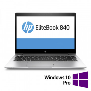 Laptop Refurbished HP EliteBook 840 G5, Intel Core i7-8650U 1.90 - 4.20GHz, 16GB DDR4, 512GB SSD M.2, 14 Inch Full HD, Webcam + Windows 10 Pro Laptopuri Refurbished 1