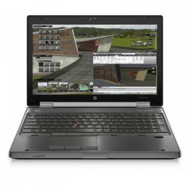 Laptop HP EliteBook 8570w, Intel Core i7-3610QM 2.30GHz, 4GB DDR3, 500GB SATA, nVidia K1000M, DVD-RW, 15.6 Inch Full HD, Webcam, Tastatura Numerica, Grad B (0281), Second Hand Laptopuri Ieftine 1