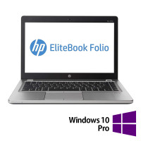 Laptop Refurbished HP EliteBook Folio 9470M, Intel Core i5-3427U 1.80GHz, 8GB DDR3, 256GB SSD, 14 Inch, Webcam + Windows 10 Pro