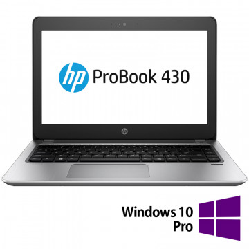 Laptop Refurbished HP ProBook 430 G4, Intel Core i5-7200U 2.50GHz, 8GB DDR4, 128GB SSD, 13.3 Inch, Webcam + Windows 10 Pro Laptopuri Refurbished 1