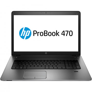Laptop HP ProBook 470 G2, Intel Core i5-4210U 1.70GHz, 4GB DDR3, 120GB SSD, DVD-RW, 17.3 Inch, Webcam, Tastatura Numerica, Grad A-, Second Hand Laptopuri Ieftine