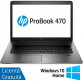 Laptop HP ProBook 470 G2, Intel Core i5-4210U 1.70GHz, 8GB DDR3, 120GB SSD, DVD-RW, 17.3 Inch, Webcam, Tastatura Numerica + Windows 10 Home, Refurbished Laptopuri Refurbished