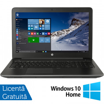 Laptop Refurbished HP ZBook 15 G3, Intel Core i7-6700HQ 2.60 - 3.50GHz, 16GB DDR4, 256GB SSD, 15.6 Inch Full HD, Tastatura Numerica, Webcam + Windows 10 Home Laptopuri Refurbished 1