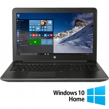 Laptop Refurbished HP ZBook 15 G4, Intel Core i7-7820HQ 2.90 - 3.90GHz, 16GB DDR4, 512GB SSD, Nvidia Quadro M2200, 15.6 Inch Full HD, Tastatura Numerica, Webcam + Windows 10 Home Laptopuri Refurbished 1