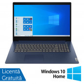 Laptop Lenovo IdeaPad 3 17ITL6 cu procesor Intel® Core™ i3-1115G4 pana la 4.10GHz, Memorie 8GB DDR4, 1TB HDD, video Intel UHD Graphics, Display 17.3", Windows 10, Abyss Blue Laptopuri