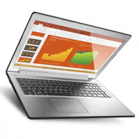 Laptop Second Hand Lenovo IdeaPad 510, Intel Core i5-6200U 2.30-2.80GHz, 8GB DDR4, 256GB SSD, 15.6 Inch Full HD, Webcam, Grad A-