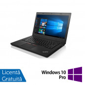 Laptop LENOVO L460, Intel Core i5-6200U 2.30GHz, 8GB DDR3, 500GB SATA, 14 Inch, Fara Webcam + Windows 10 Pro, Refurbished Laptopuri Refurbished