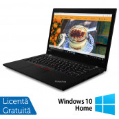 Laptop Refurbished LENOVO ThinkPad L490, Intel Core i5-8265U 1.60 - 3.90GHz, 8GB DDR4, 256GB SSD, 14 Inch Full HD, Webcam + Windows 10 Home Laptopuri Refurbished