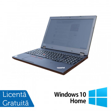 Laptop LENOVO L560, Intel Core i5-6200U 2.30GHz, 8GB DDR3, 120GB SSD, 15.6 Inch Full HD, Webcam, Tastatura Numerica + Windows 10 Home, Refurbished Laptopuri Refurbished