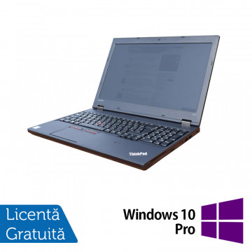 Laptop LENOVO L560, Intel Core i5-6200U 2.30GHz, 8GB DDR3, 120GB SSD, 15.6 Inch Full HD, Webcam, Tastatura Numerica + Windows 10 Pro, Refurbished Laptopuri Refurbished