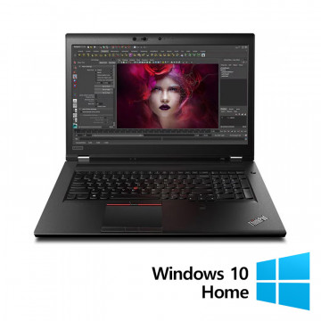 Laptop Refurbished LENOVO ThinkPad P71, Intel Core i7-7700HQ 2.80-3.80GHz, 32GB DDR4, 256GB SSD, Intel HD Graphics, 17.3 Inch Full HD, Webcam + Windows 10 Home Laptopuri Refurbished 1