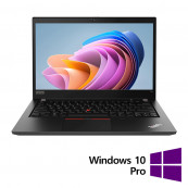 Laptopuri Refurbished - Laptop Refurbished LENOVO ThinkPad T14 Gen 2, Intel Core i5-1135G7 2.40 - 4.20GHz, 16GB DDR4, 256GB SSD, 14 Inch Full HD, Webcam + Windows 10 Pro, Laptopuri Laptopuri Refurbished