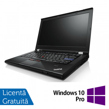 Laptop Lenovo T420, Intel Core i5-2520M 2.50GHz, 4GB DDR3, 250GB SATA, DVD-RW, 14.1 Inch + Windows 10 Pro Laptopuri Refurbished