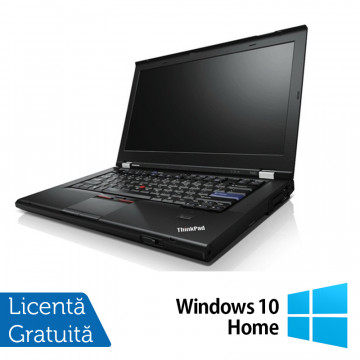 Laptop Lenovo T420, Intel Core i5-2520M 2.50GHz, 4GB DDR3, 320GB SATA, DVD-RW, Fara Webcam, 14 Inch + Windows 10 Home, Refurbished Laptopuri Refurbished