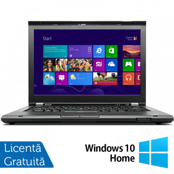 Laptop LENOVO ThinkPad T430, Intel Core i7-3520M 2.9GHz, 8GB DDR3, 240GB SSD, DVD-RW, 14 Inch, Webcam + Windows 10 Home, Refurbished Laptopuri Refurbished