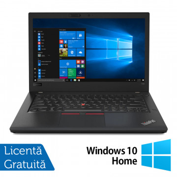 Laptop Refurbished LENOVO ThinkPad T480s, Intel Core i5-8350U 1.70 - 3.60GHz, 8GB DDR4, 240GB SSD, 14 Inch IPS Full HD Touchscreen, Webcam + Windows 10 Home Laptopuri Refurbished 1