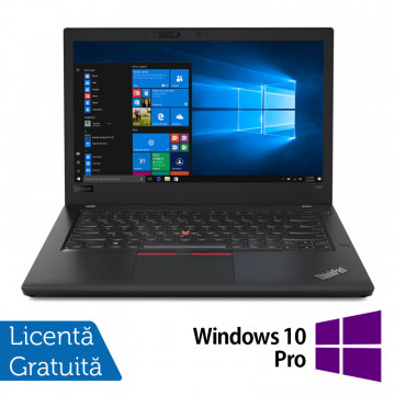 Laptop Refurbished LENOVO ThinkPad T480s, Intel Core i5-8350U 1.70 - 3.60GHz, 8GB DDR4, 240GB SSD, 14 Inch IPS Full HD Touchscreen, Webcam + Windows 10 Pro Laptopuri Refurbished 1