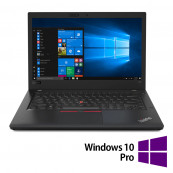 Laptop Refurbished LENOVO ThinkPad T480s, Intel Core i5-8350U 1.70 - 3.60GHz, 8GB DDR4, 240GB SSD, 14 Inch IPS Full HD, Webcam + Windows 10 Pro Laptopuri Refurbished